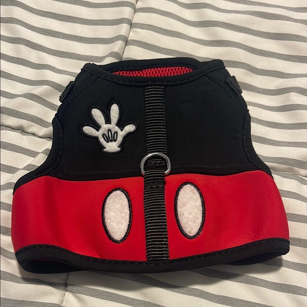 Disney Black and Red Dog Harness